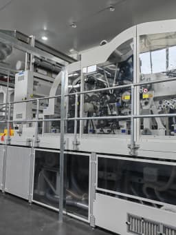 SunLuner spunlace production step 2 carding machine fiber web formation