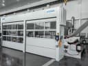 SunLuner spunlace production step 3 hydroentanglement high-pressure water jet bonding