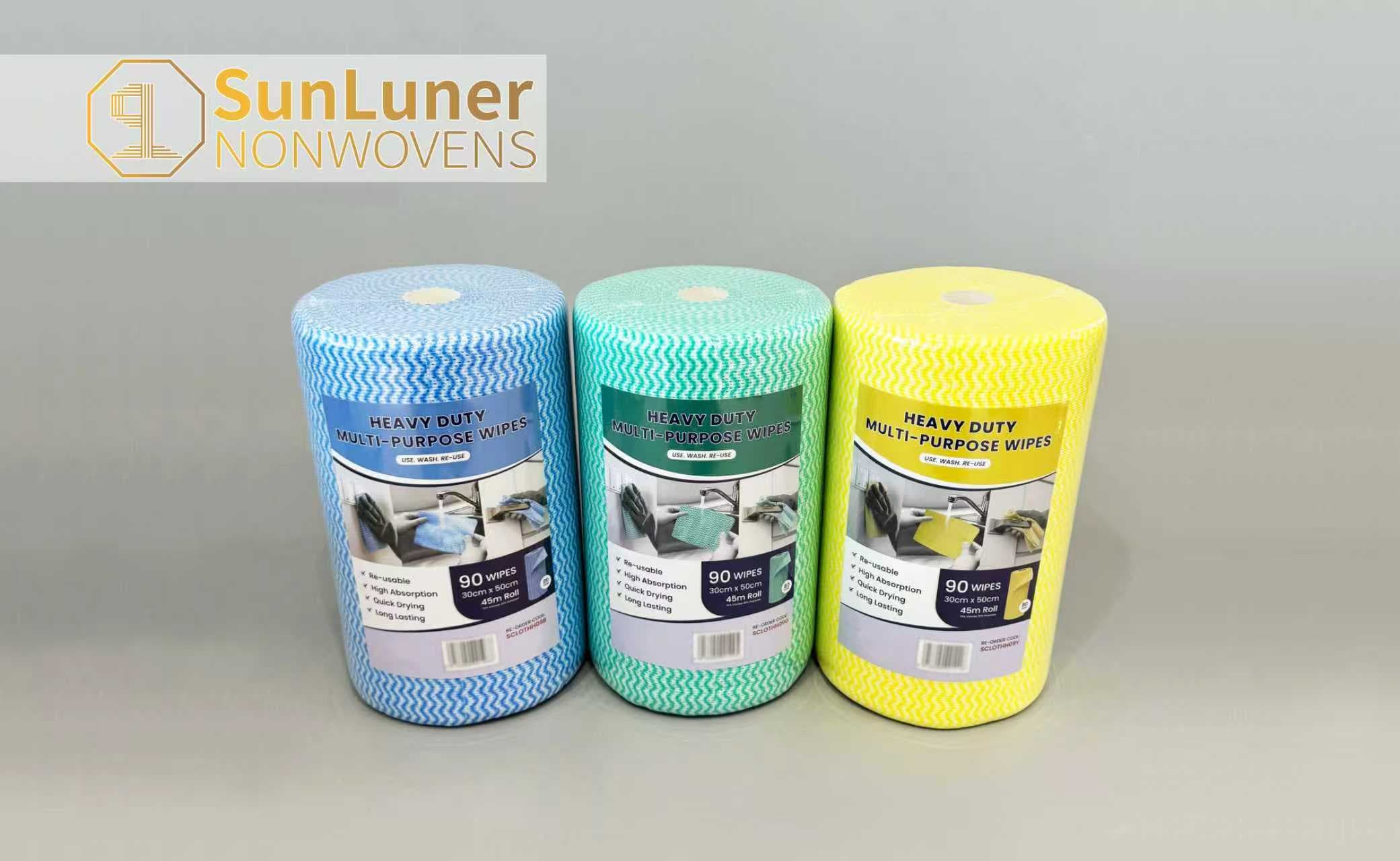 Color-Tech HACCP color-coded spunlace rolls