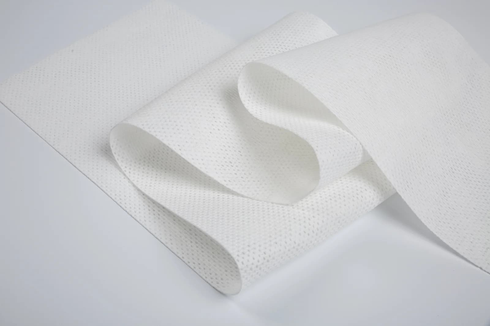 Pro-Clean mesh pattern spunlace fabric sample